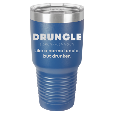 Druncle Design Coffee Tumbler